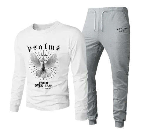 Faith Over Fear - Suit Sweatshirt + Pants