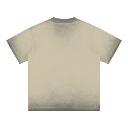 Dyed,T-Shirt,Unisex,Loose
