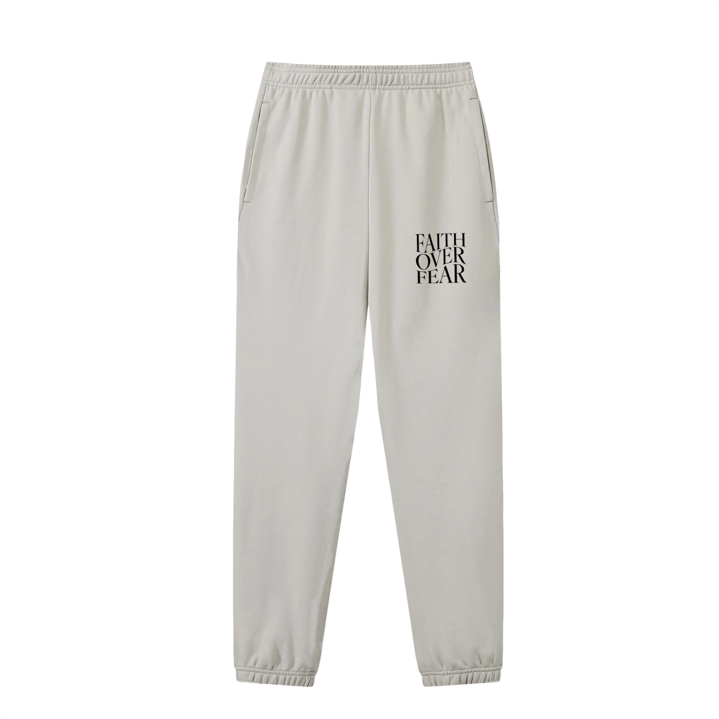 Faith Over Fear - Unisex Essential Jogged Sweatpants
