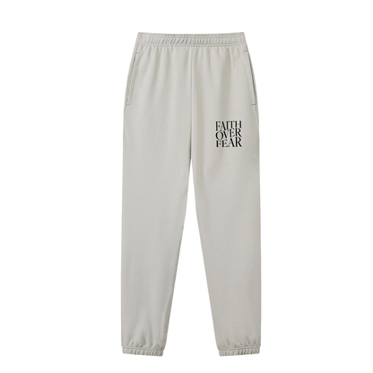 Faith Over Fear - Unisex Essential Jogged Sweatpants