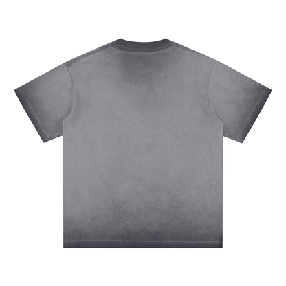 Dyed,T-Shirt,Unisex,Loose