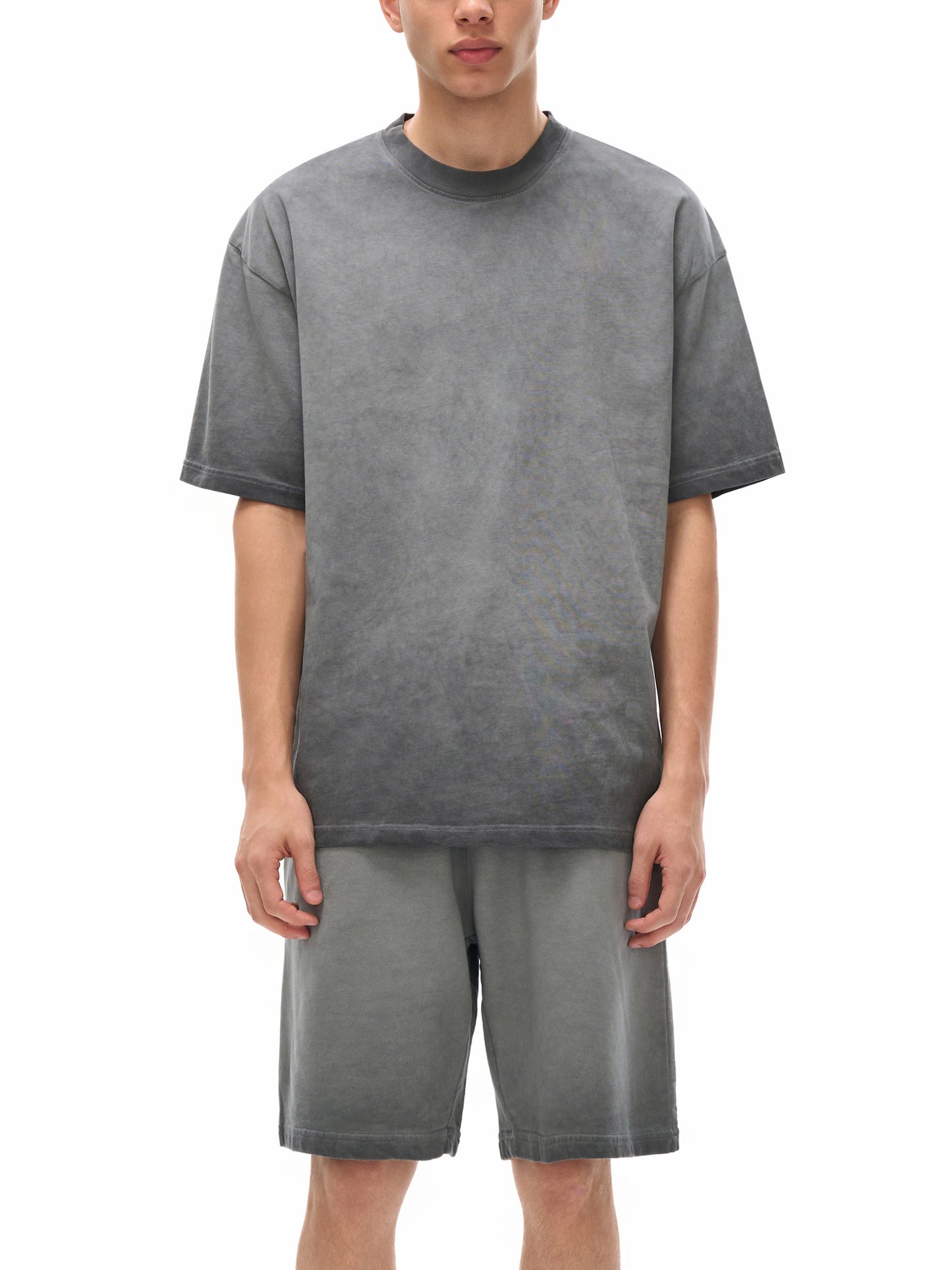 Dyed,T-Shirt,Unisex,Loose