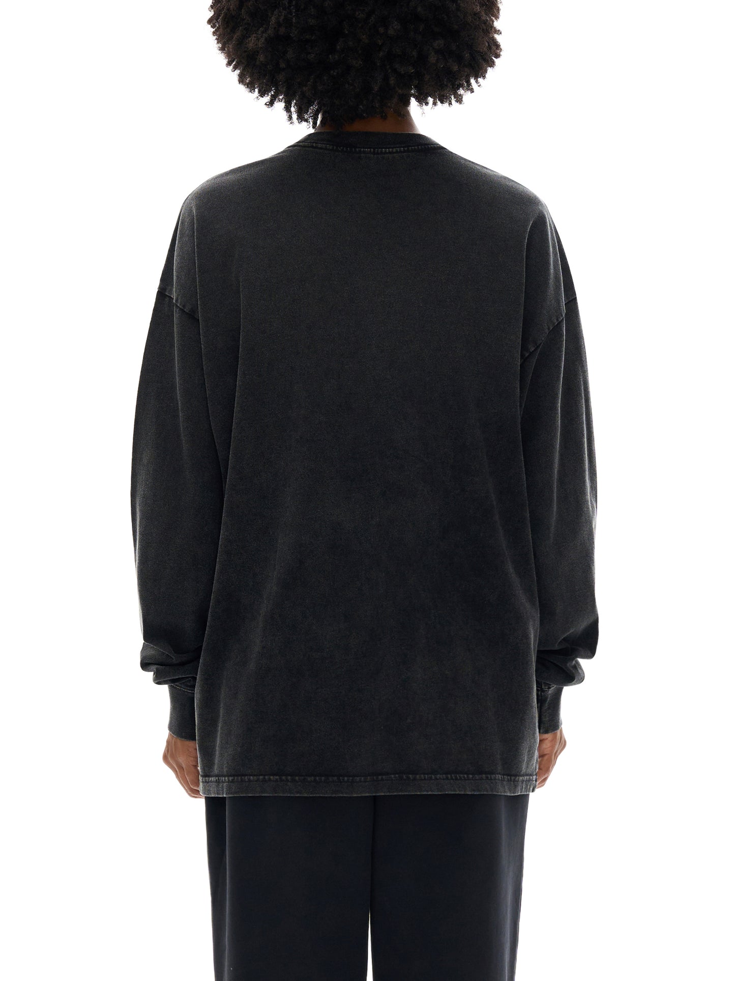 Unisex,Long-sleeve,Oversize,Acid Wash