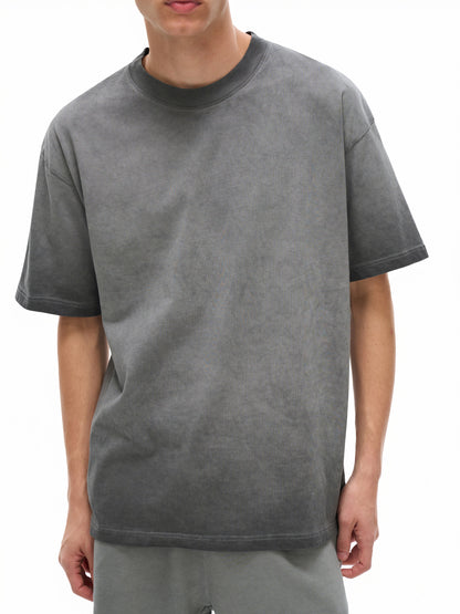 Dyed,T-Shirt,Unisex,Loose
